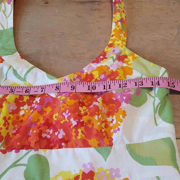 LADIES BODEN FLORAL HALTER DRESS SZ 6 - Picture 12 of 16